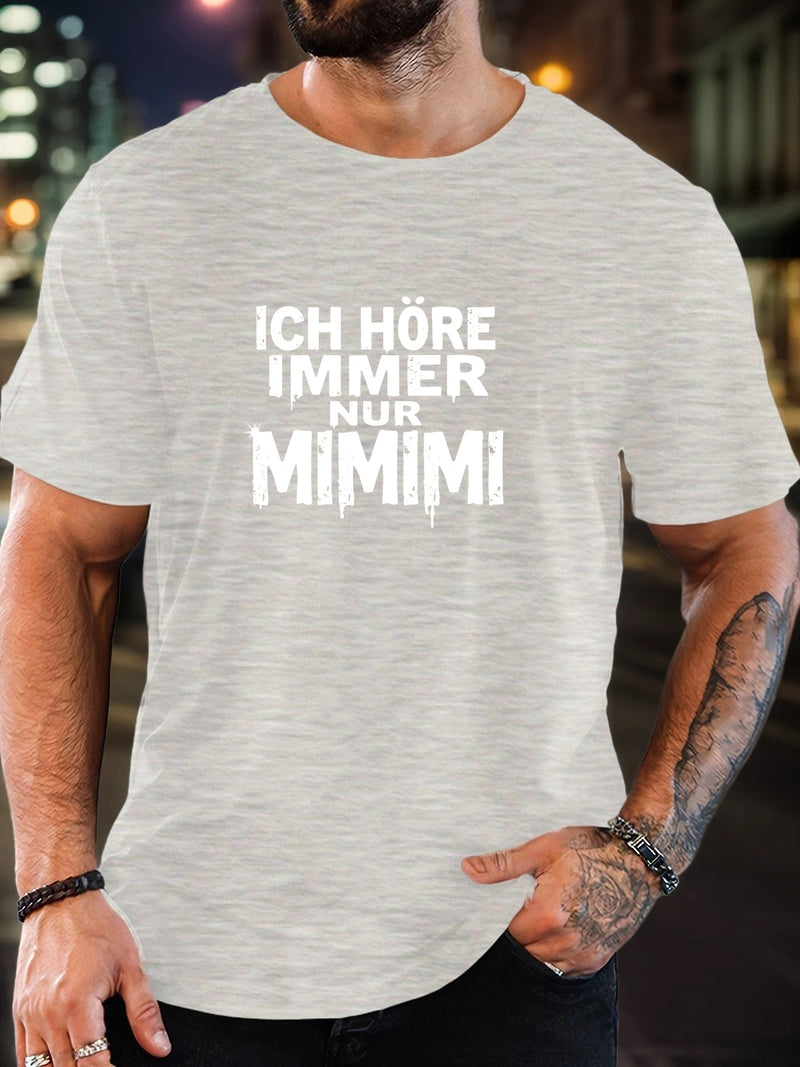 Men's Casual Summer T-Shirt.