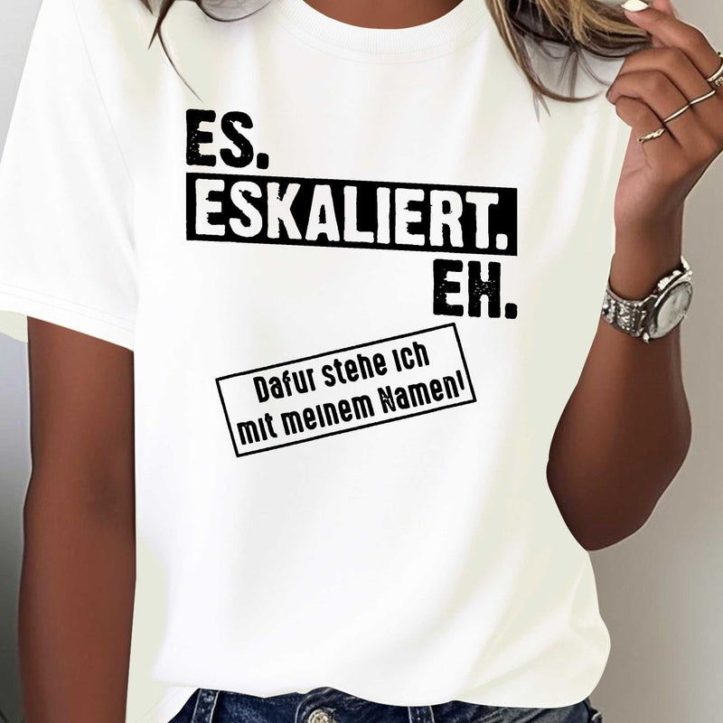 Women's Funny German Saying T-Shirt.