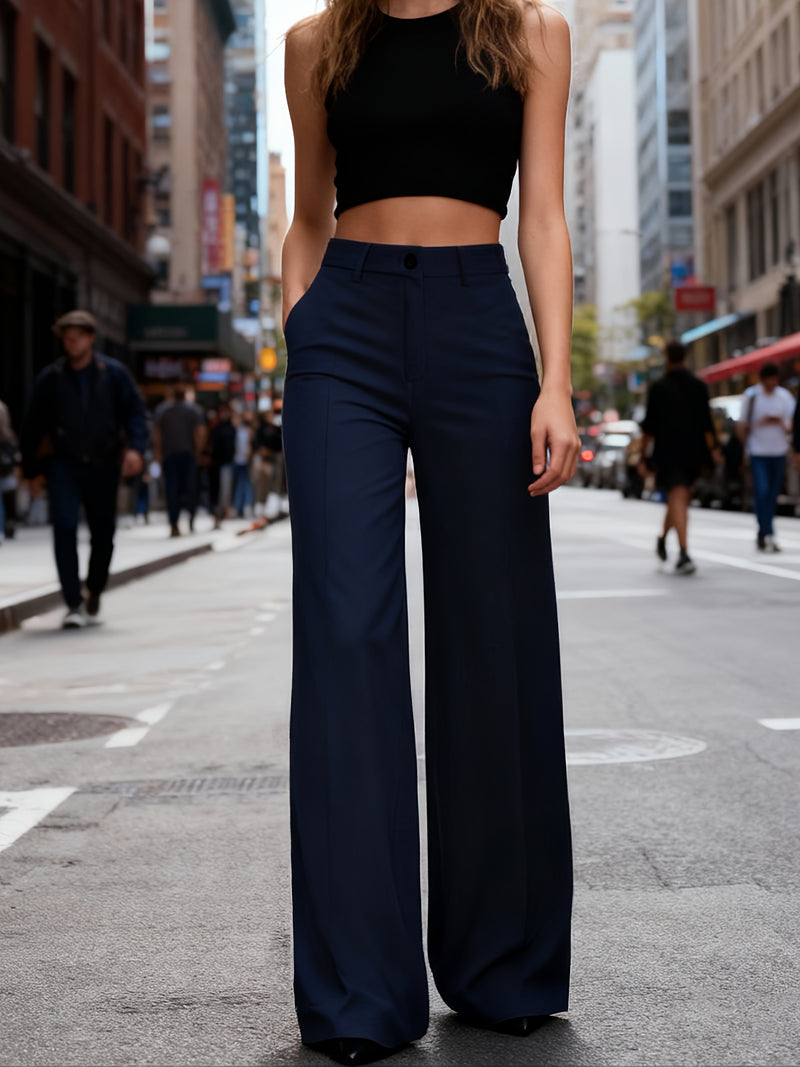 Elegant Women's Stretchy Trousers.