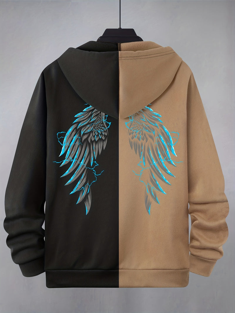 Men's Jacket for Spring And Autumn, Trendy Casual Hooded.