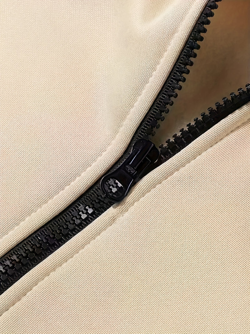 Men's Casual Hooded Sweatshirt & Jogger Set.