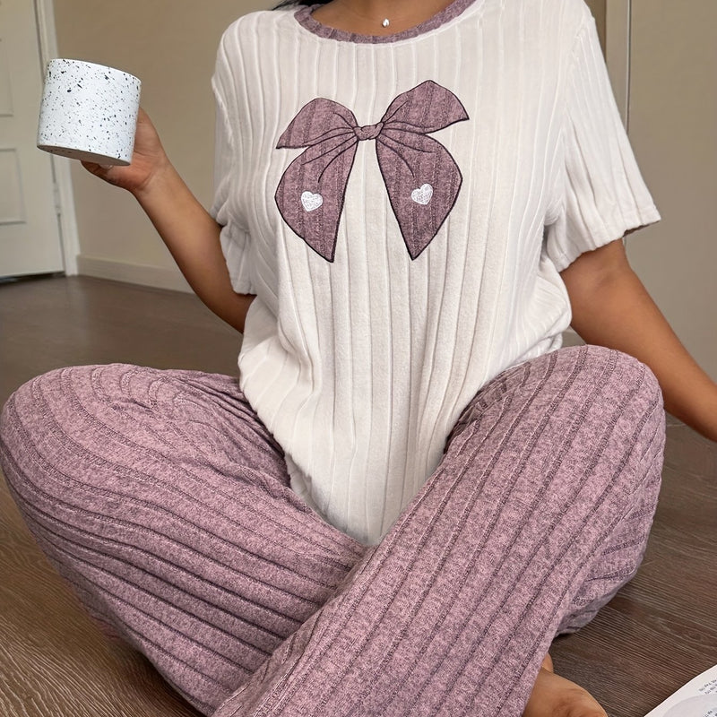 Women's Elegant Soft Comfortable Bow Pattern.