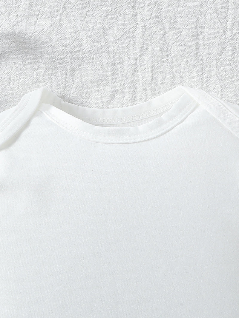 Custom Logo for Autumn And Winter Long-Sleeve Triangle Bodysuit for Baby Girls And Boys.