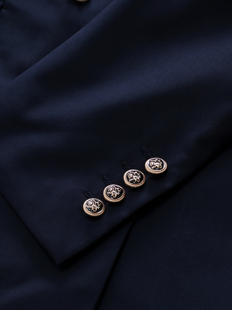 2pcs Men's Slim-Fit Tailored Suit Set - Green Wedding & Business Suit.