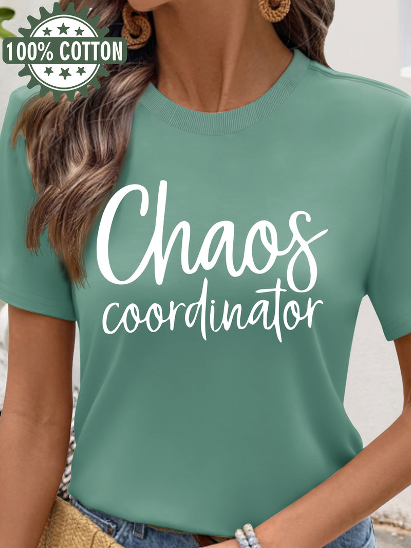 Women's Short Sleeved T-shirt.