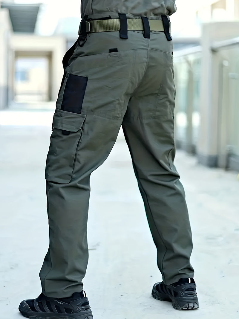 Men's Tactical Outdoor Pants - Durable Multi-Pocket Design for Hiking.