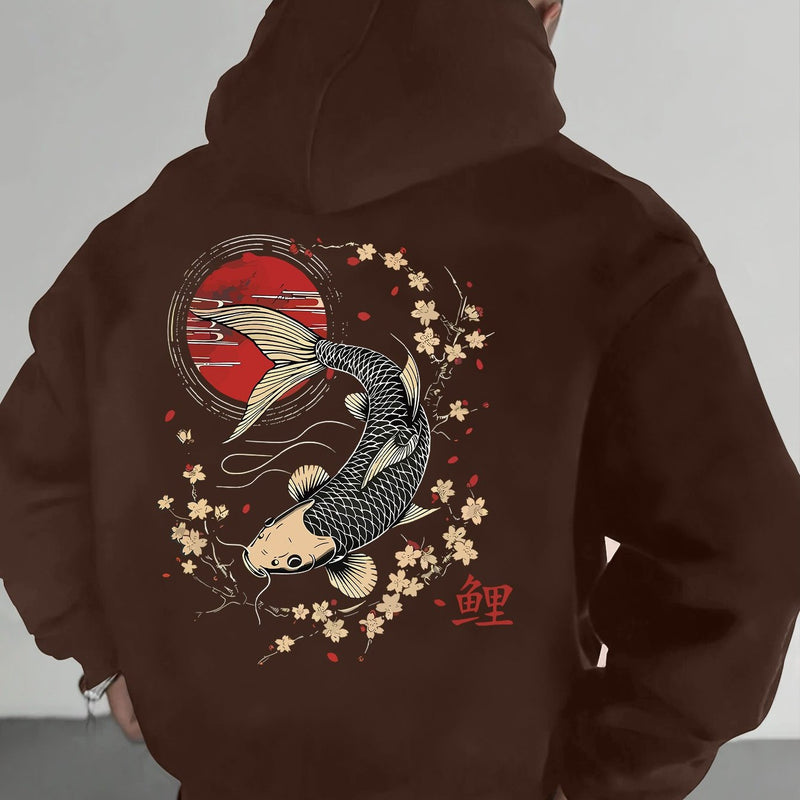 Men's Hooded Sweatshirt Fashionable.