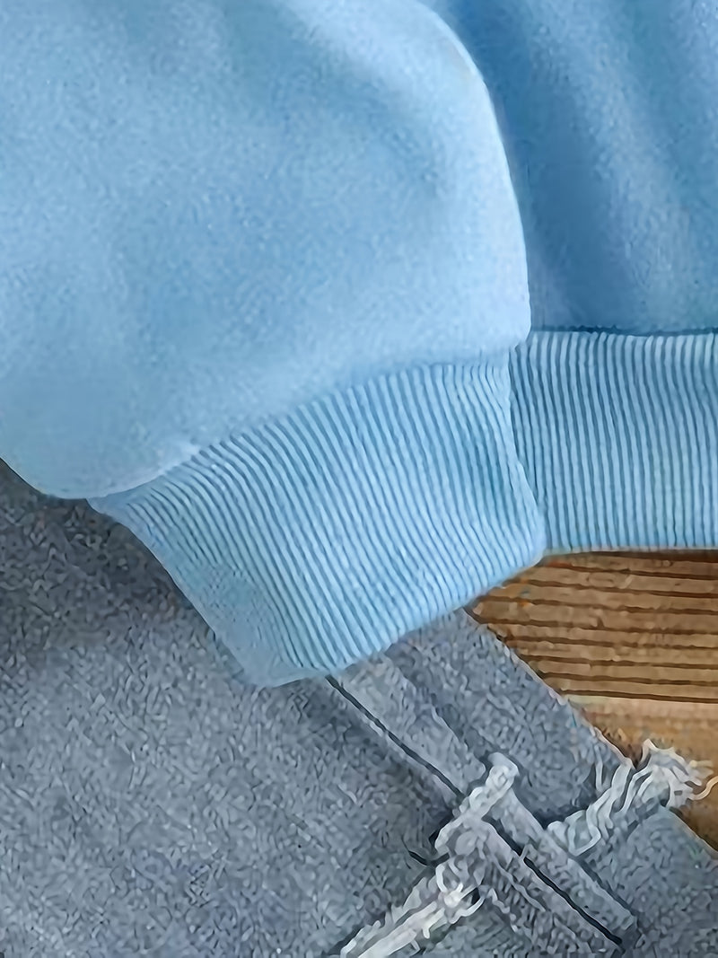 Women's Cute Sloth & Letter Print Hoodie.