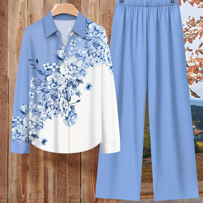 A Stylish Two-Piece Outfit for Women.