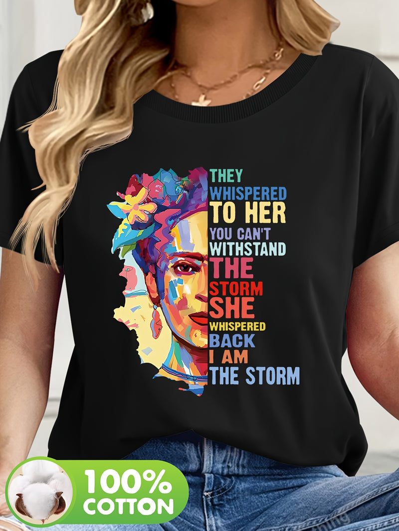 Women’s Casual Short Sleeve T-Shirt.