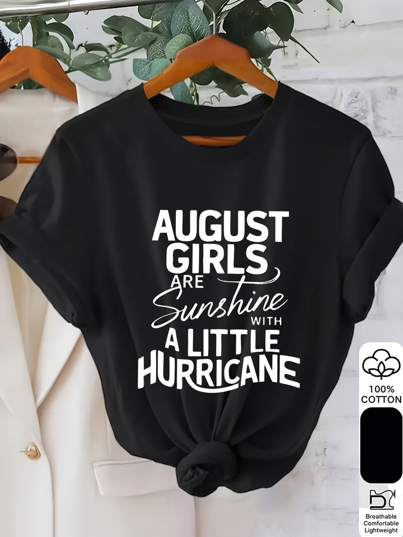 Women's Turquoise T-Shirt.