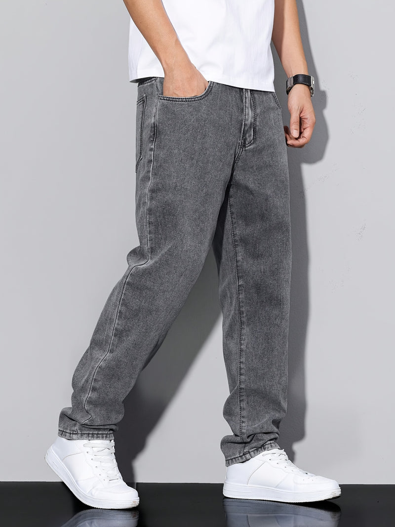 Men's Slim-Fit Stretch Denim Jeans.