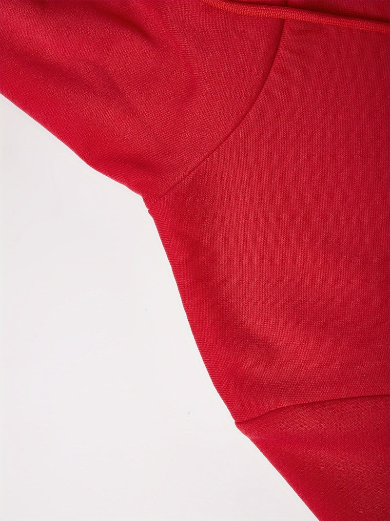 2pcs Men's Hooded Long-Sleeve Sweatshirt.