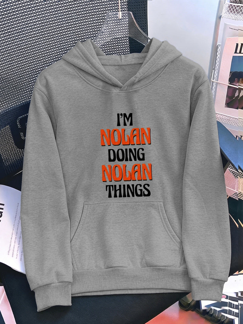 Women's Pocket Hoodie.