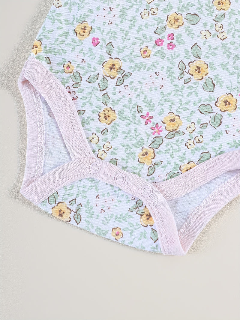 9pcs Newborn Spring And Autumn Summer New Style Romper for Girls.