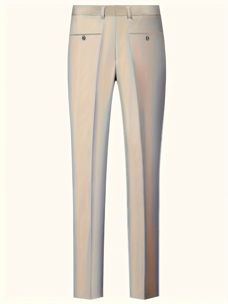 Men's Premium Two-Piece Suit, Jacket + Pants, Ideal for Formal Wear.