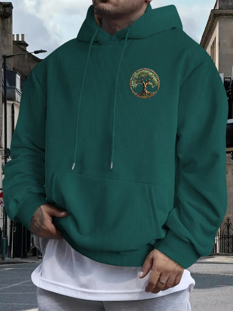 Men's Hooded Sweatshirt.