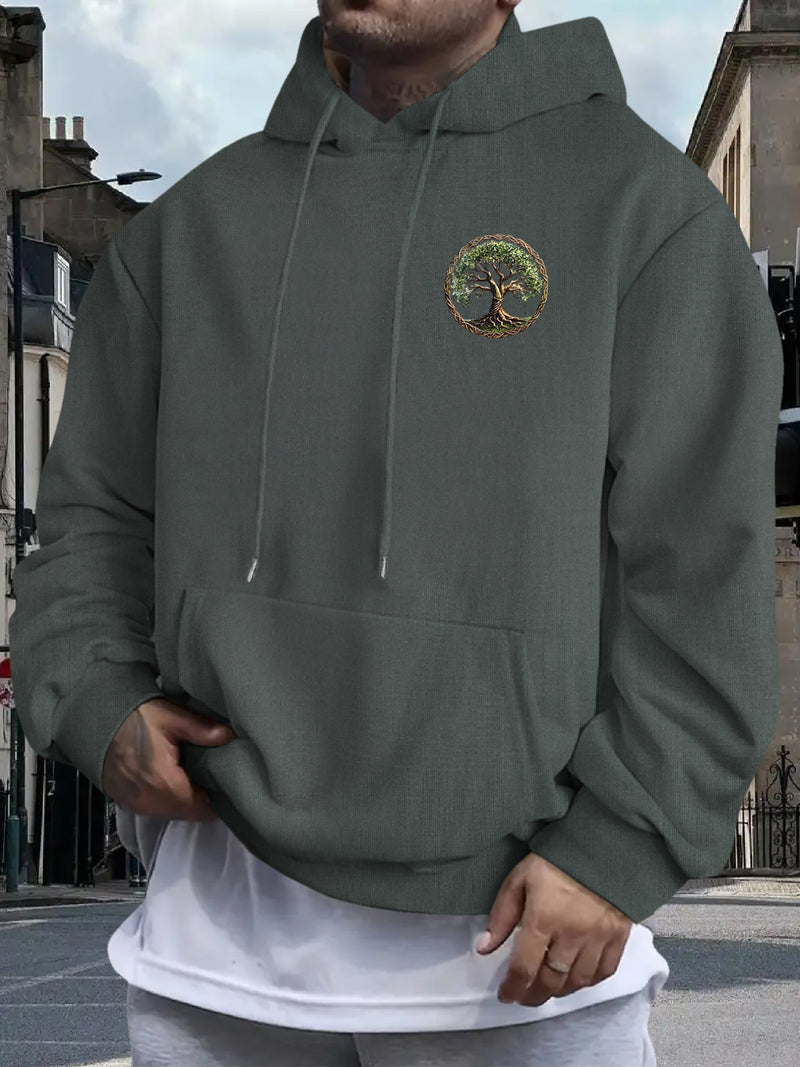 Men's Hooded Sweatshirt.