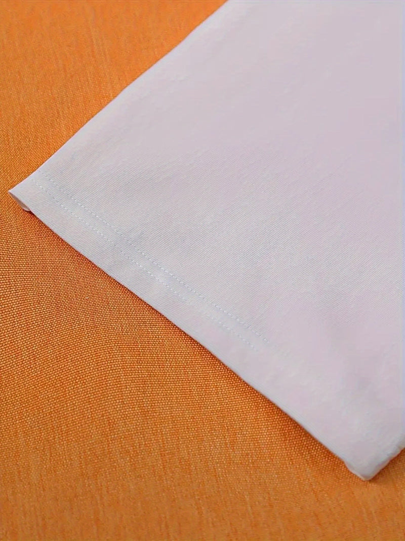 Men's heavyweight Cotton crew-neck T-shirt.