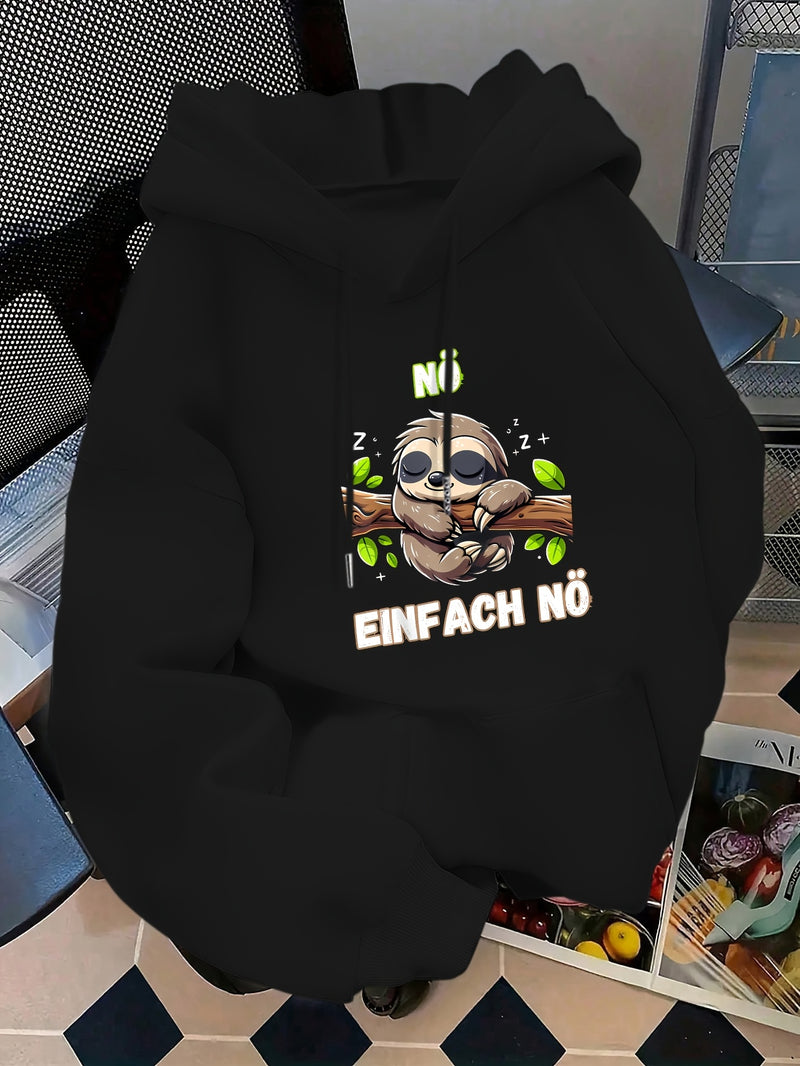 Women's casual hoodie for swear. Fall/winter style with long sleeves.