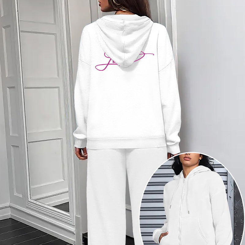 Women’s Graphic Print 2pcs Set, Hoodie & Pants.