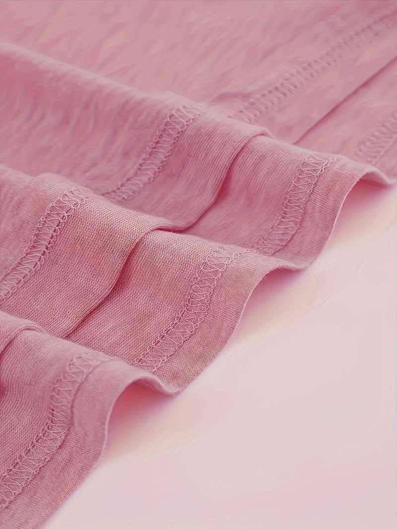 Women’s Cute Cat Print Rayon V-Neck Short Sleeve T-Shirt.