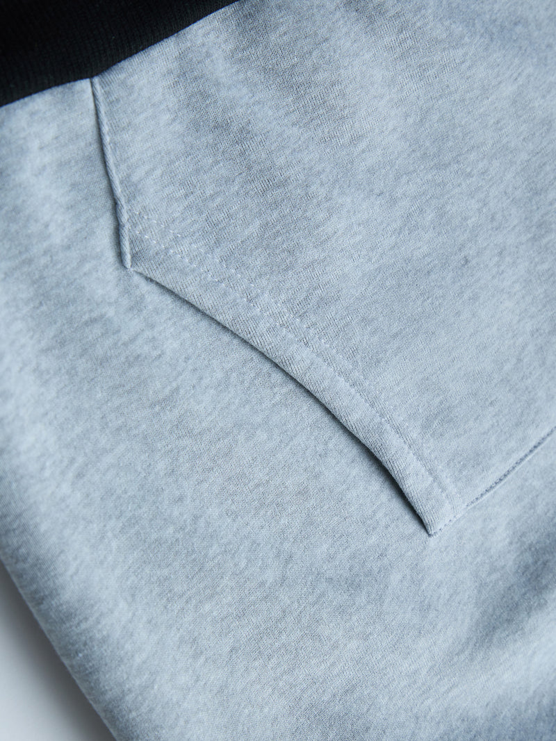 Men's Hooded Sweatshirt with Fishing Pattern Print.