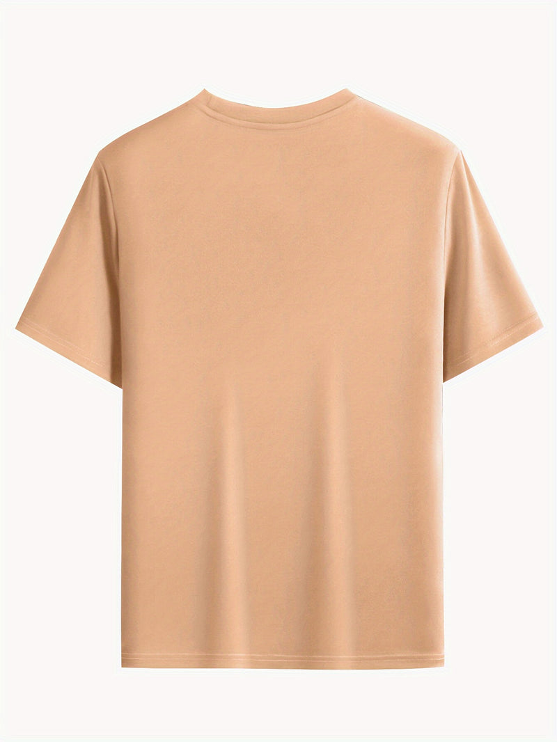 Men's Plus Size Short Sleeve T-Shirt.