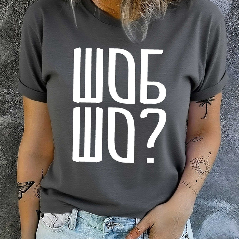 Women's T-shirt Short Sleeves.