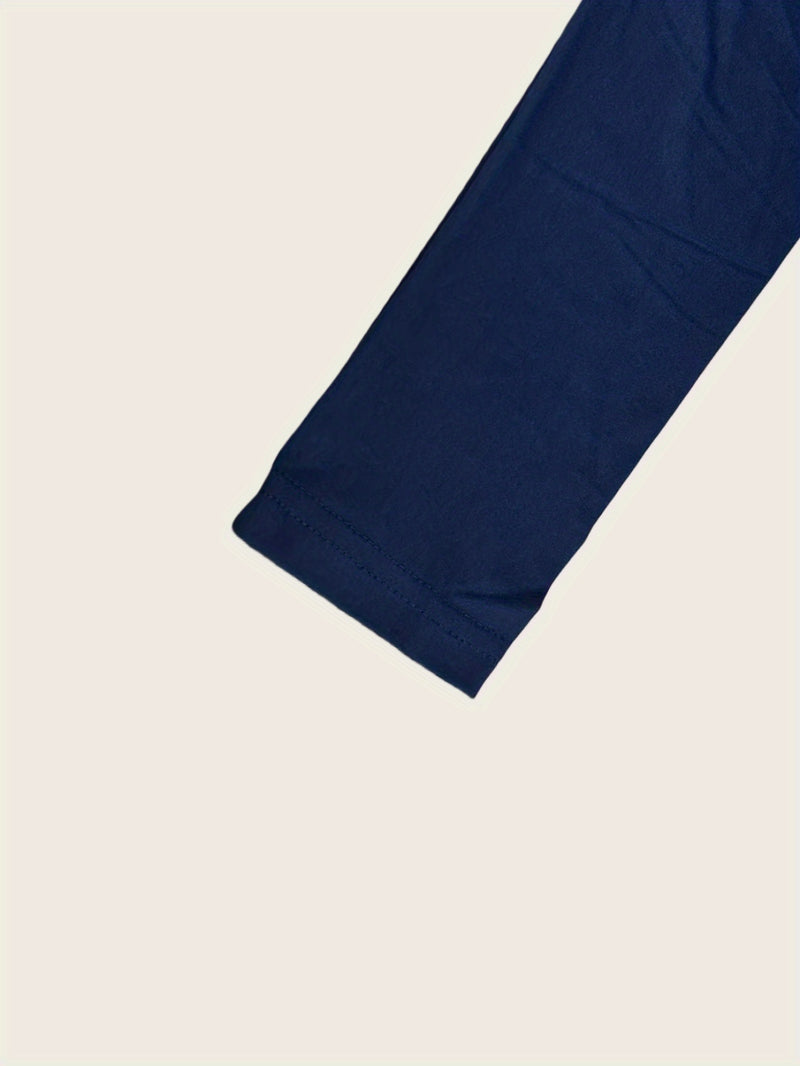 New Women's Versatile Casual Color-Blocked Long-Sleeve T-Shirt.