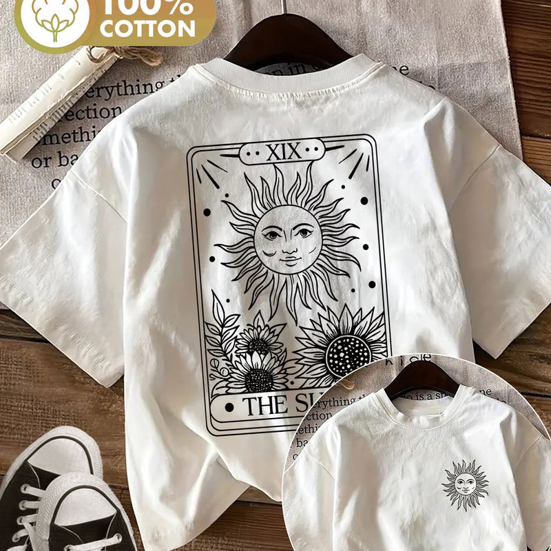 Women's Casual Top Hand-Painted Style.