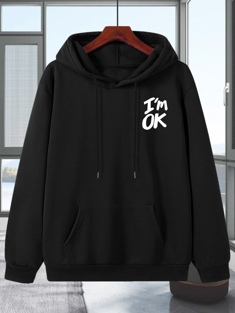 Men's Hooded Sweatshirt.