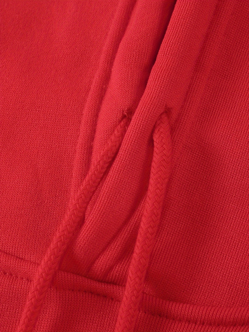 Men's Casual Polyester Hoodie.