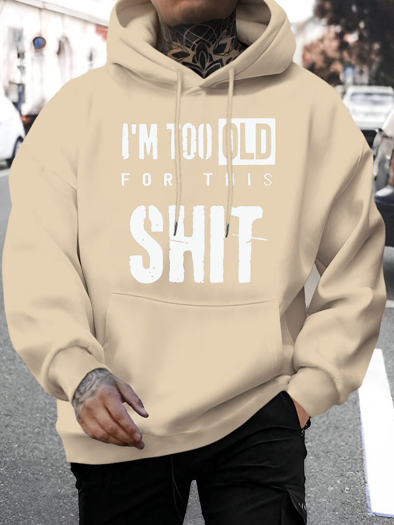 Men's Hooded Sweatshirt New Fashionable.