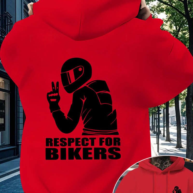 Men's Casual Hooded Sweatshirt.