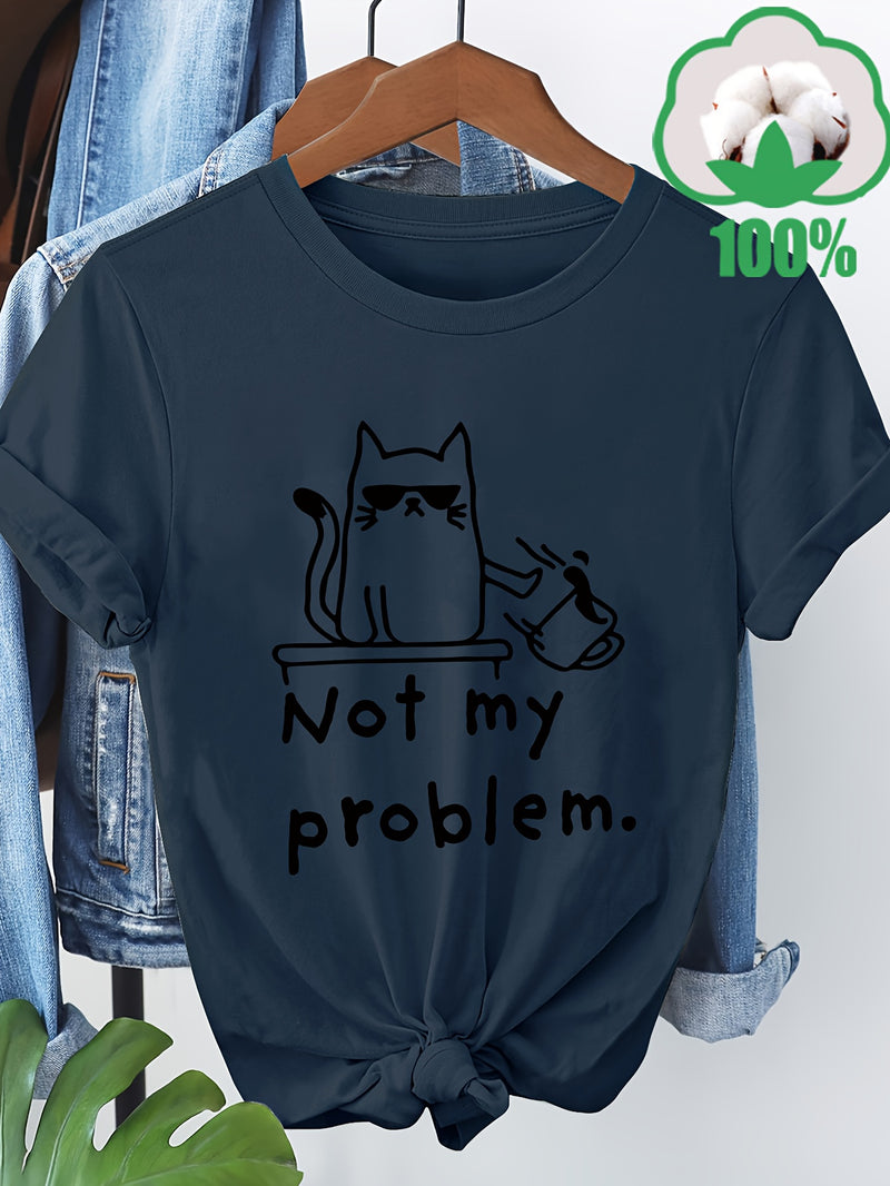 Women’s Short-Sleeve Round Neck T-Shirt.