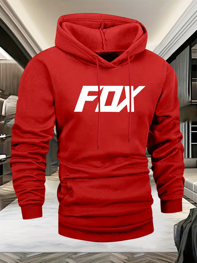Men's Hooded Sweatshirt.