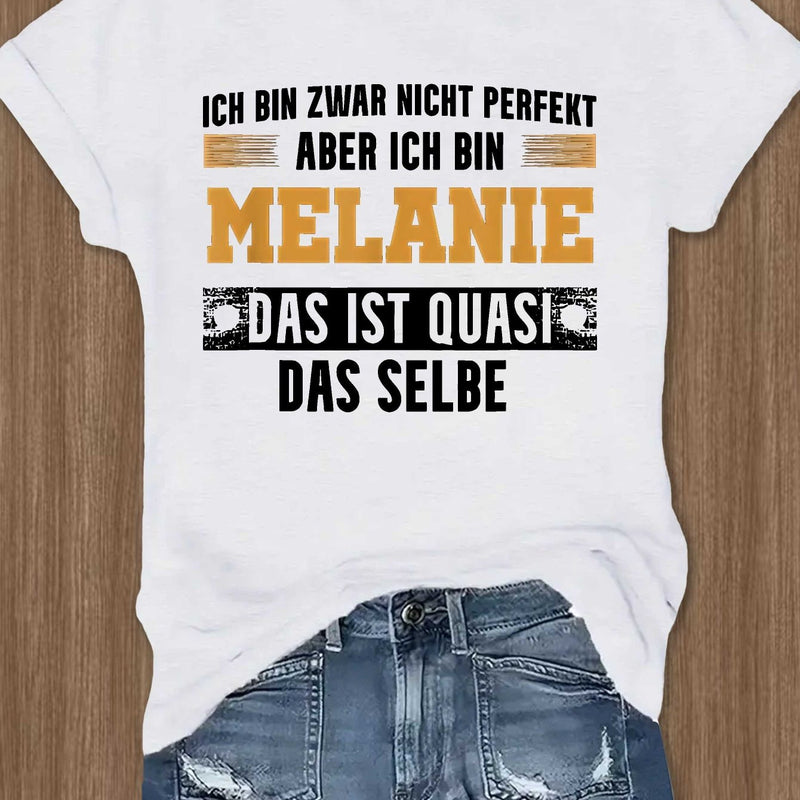 Women's T-Shirt with Short Sleeves.