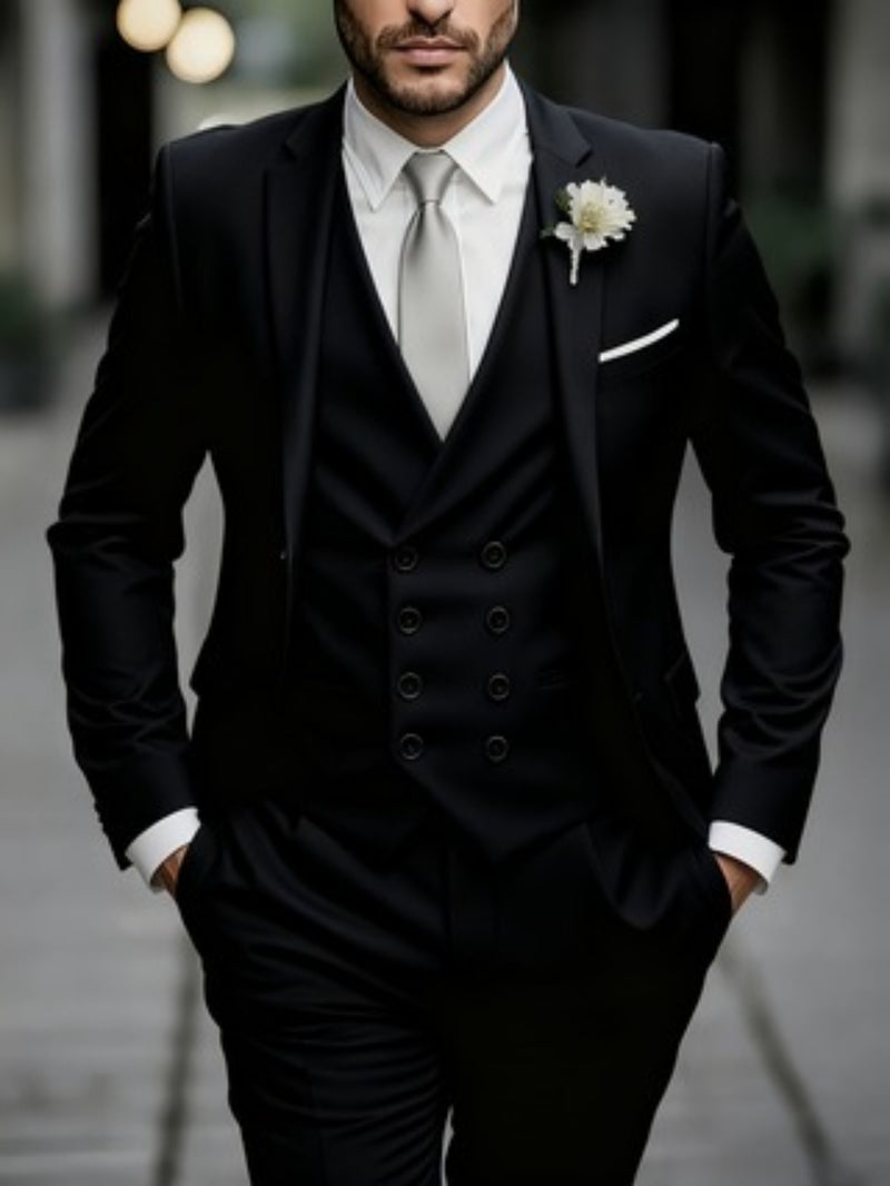 A Men's Three-Piece Suit, Consisting of a Blazer.