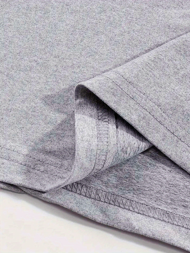 Women's Casual Sleeping Dinosaur Graphic Tee and Shorts.