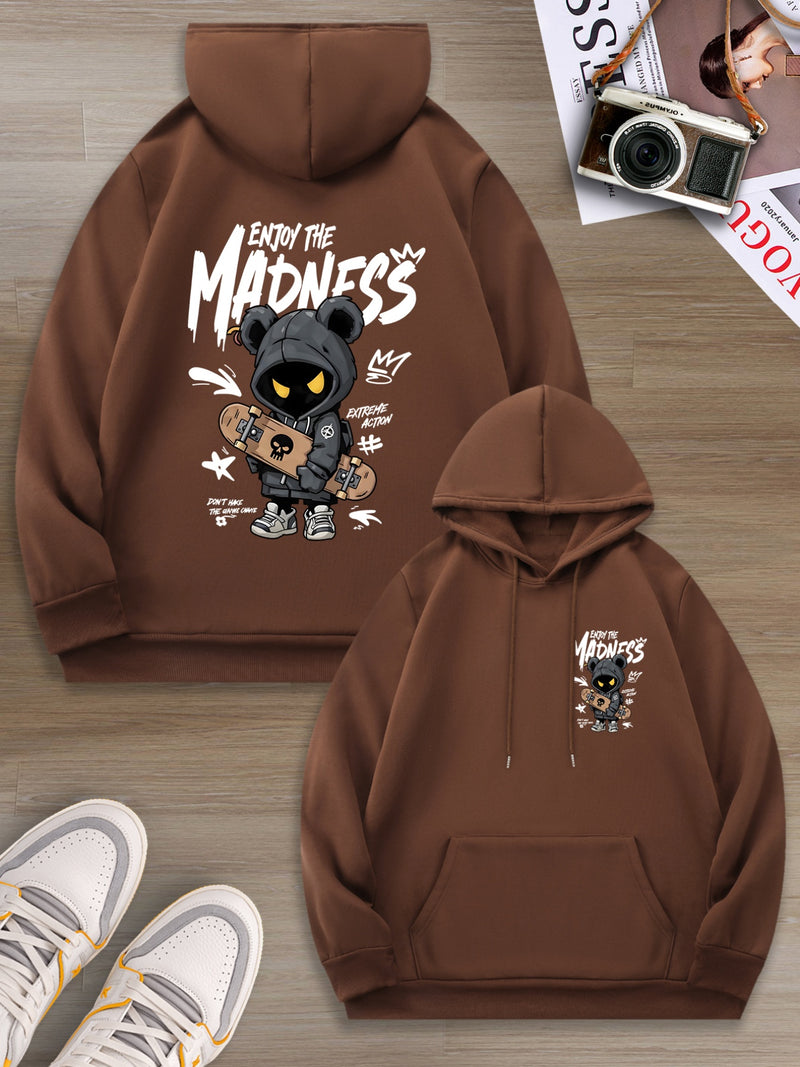 Men's Hooded Sweatshirt.