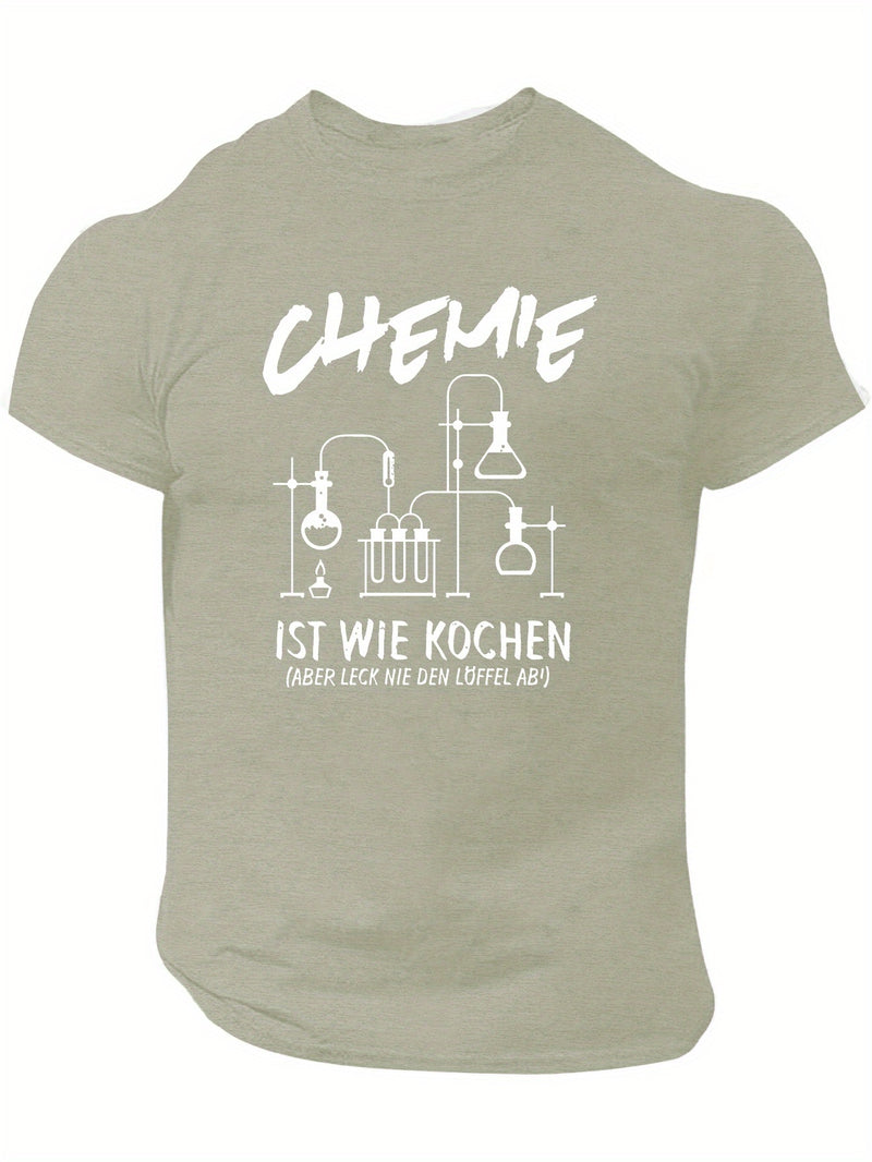 Men's Summer Short Sleeve T-Shirt.