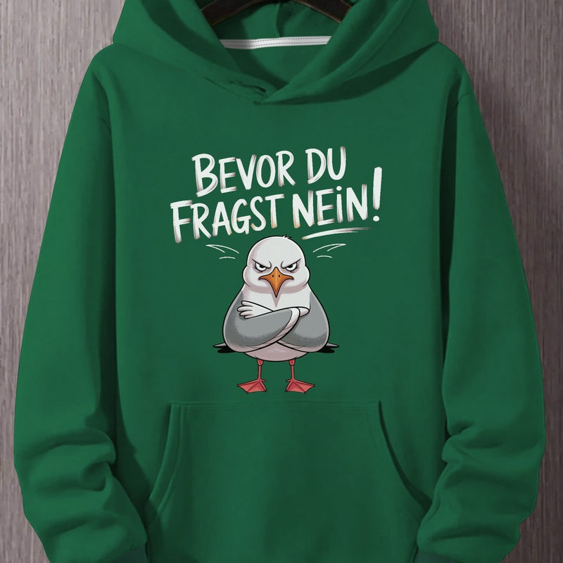 Men's Hooded Sweatshirt.