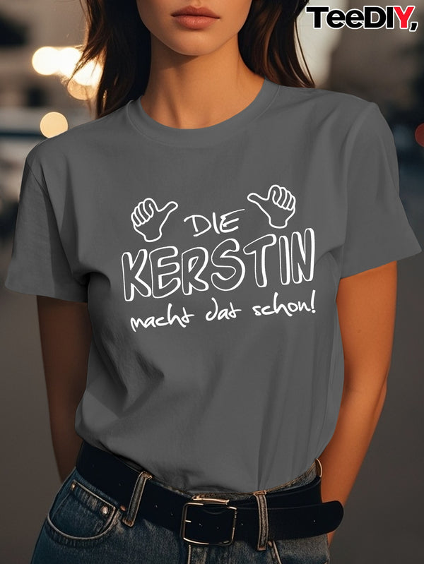 Women's German-Themed T-Shirt.