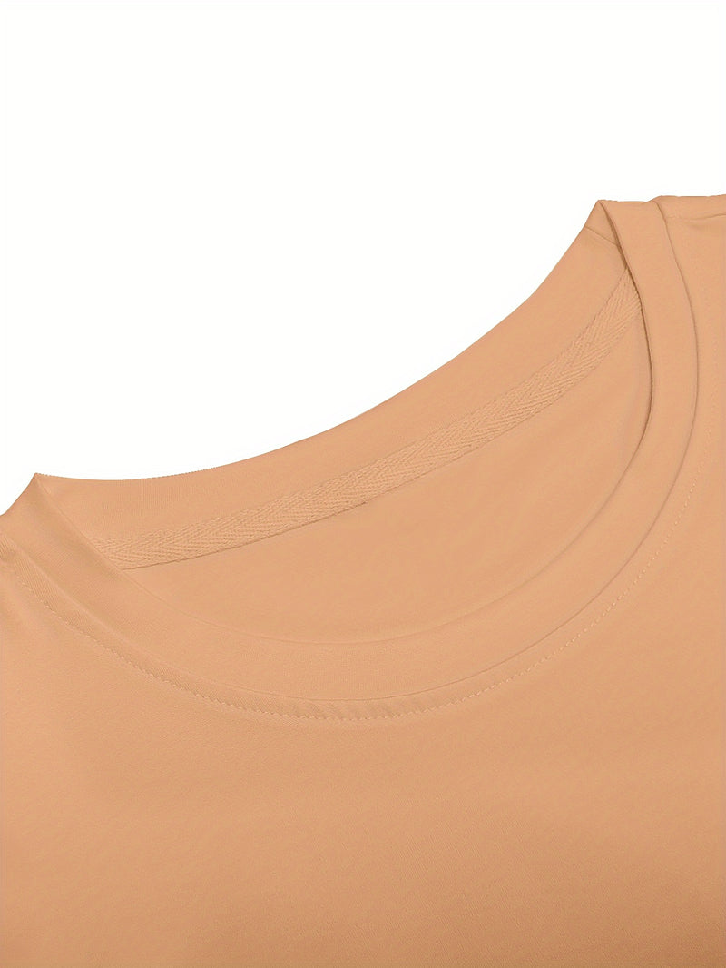 Plus Size Men’s Summer Short-Sleeve Graphic Print T-Shirt.