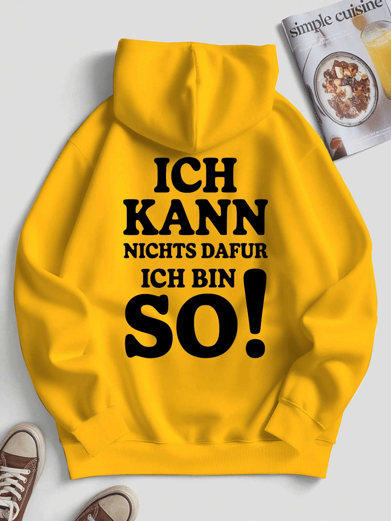 Graphic Men's Hoodie Sweatshirt.