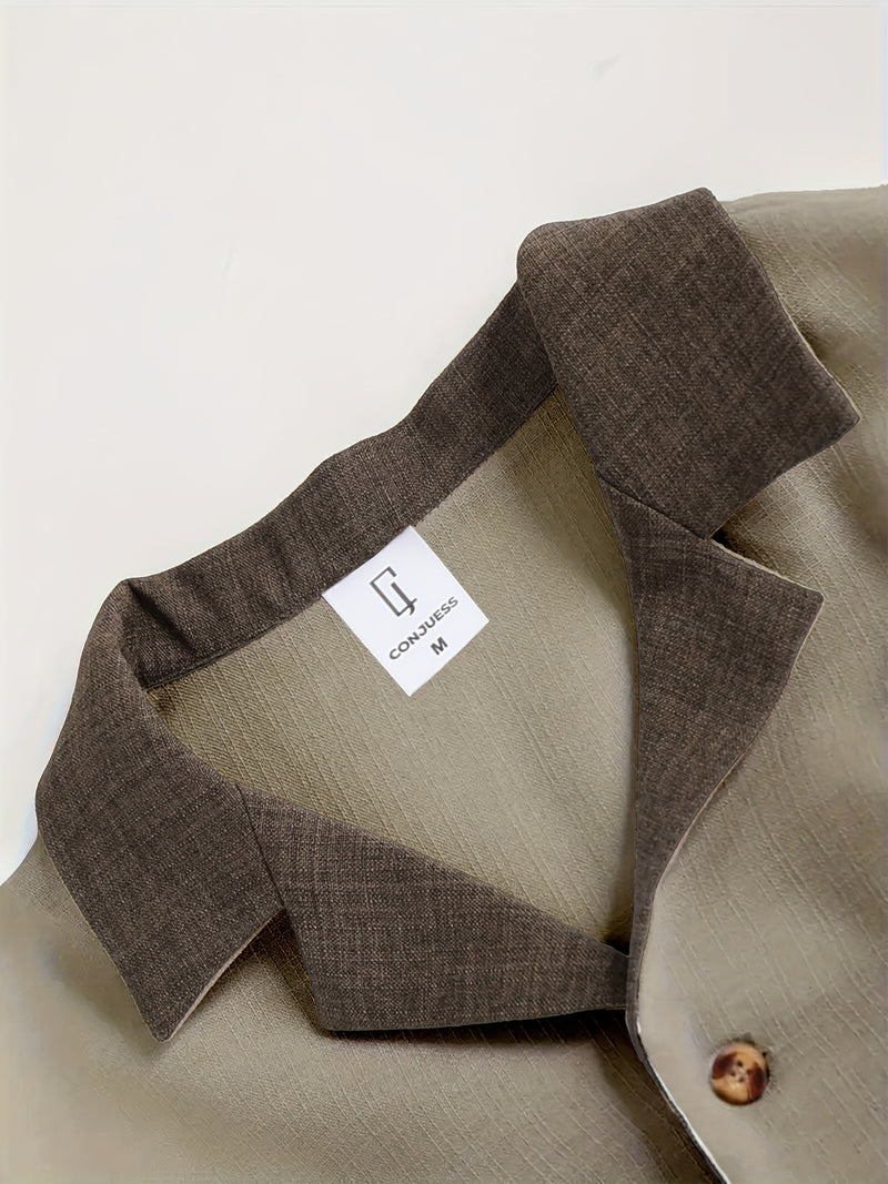 Men's Spring/Autumn Two-Piece Set.