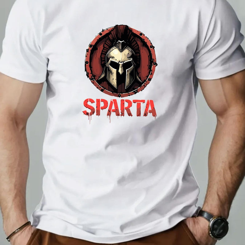 Men's Casual Crew Neck Short Sleeve T-Shirt.