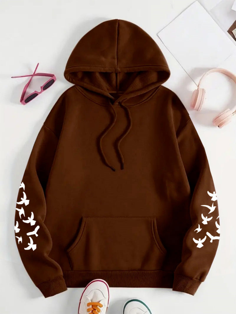 Women's Comfortable Graphic Hoodie.
