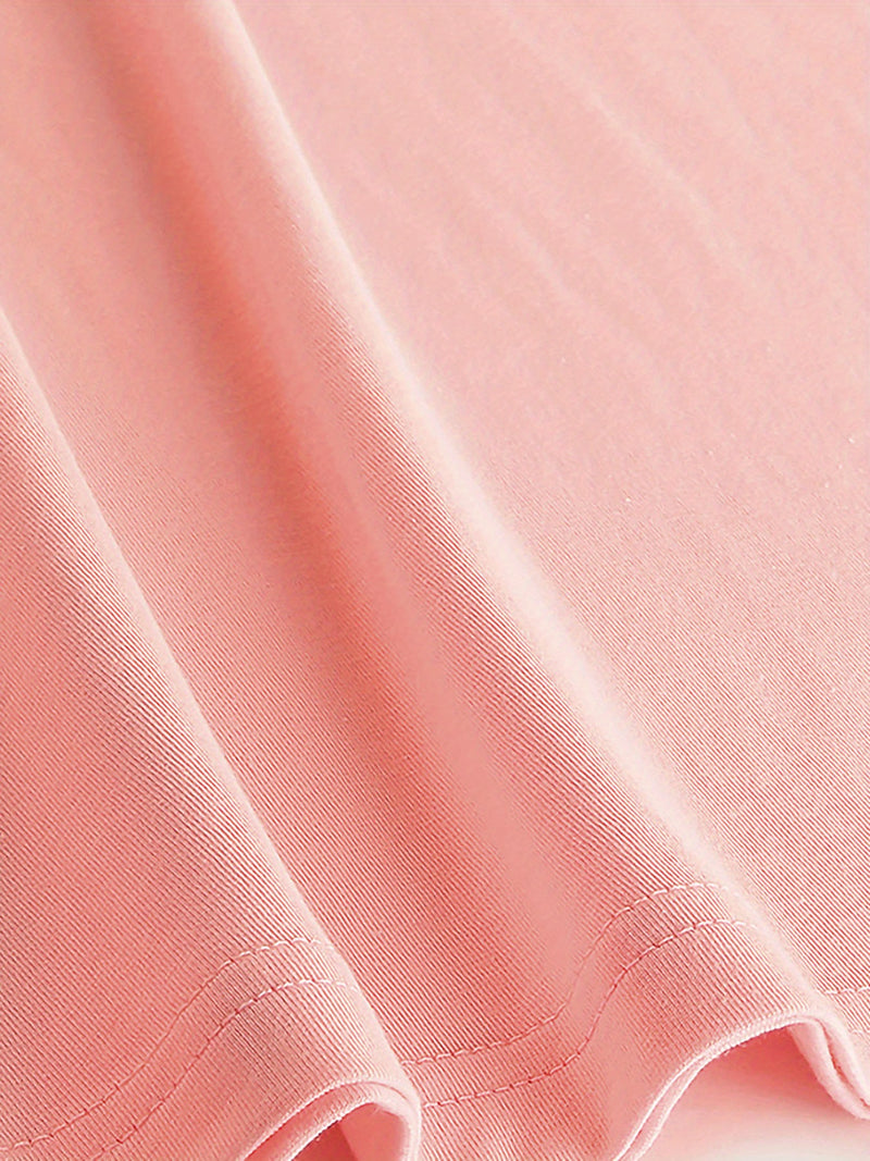 Women's Croissant & Cake Graphic T-Shirt.